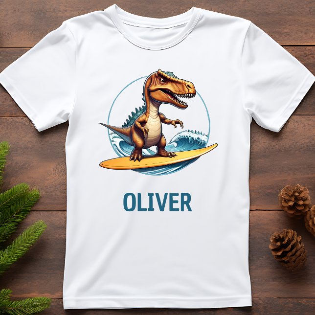 Surfer Trex Dinosaur T-Shirt (Creator Uploaded)