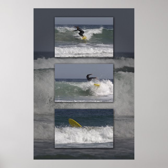 Surfer Triptych Poster (Front)