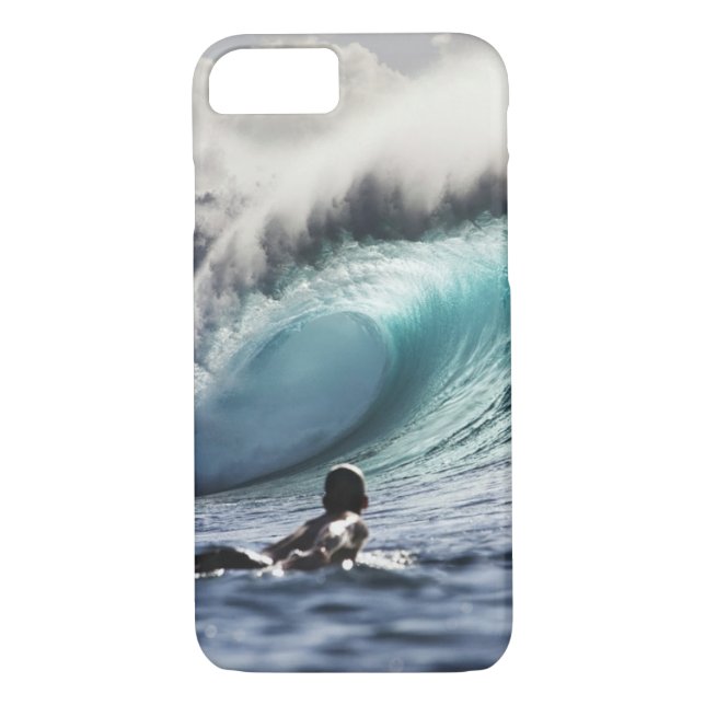 Surfer wave iPhone 7 case (Back)