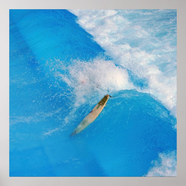 Surfer Wipeout Poster (Front)