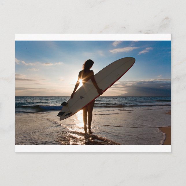 surfergirl.jpg postcard (Front)