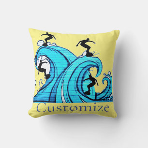 Surfers Everywhere Thunder_Cove  Cushion