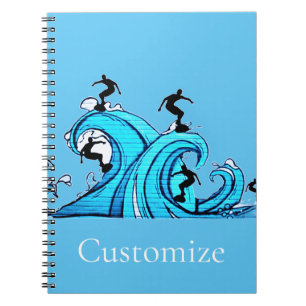 Surfers Everywhere Thunder_Cove Notebook