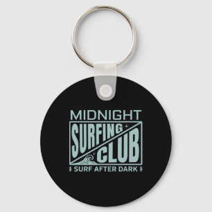 Surfers Midnight Surfing Club Surfer Life Key Ring