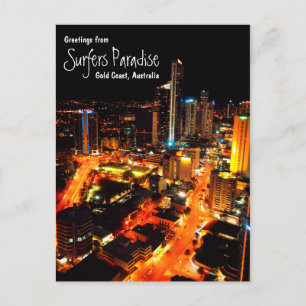 Surfers Paradise, Gold Coast, Australia Postcard