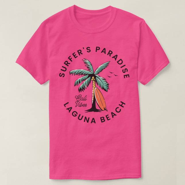Surfers Paradise Laguna Beach TShirt (Design Front)
