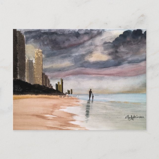 SURFER'S PARADISE POST CARD (Front)