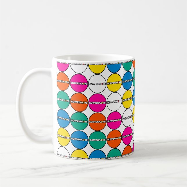 surfEXPLORE Logo Coffee Mug (Left)