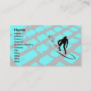Surfin The Net Profile Card