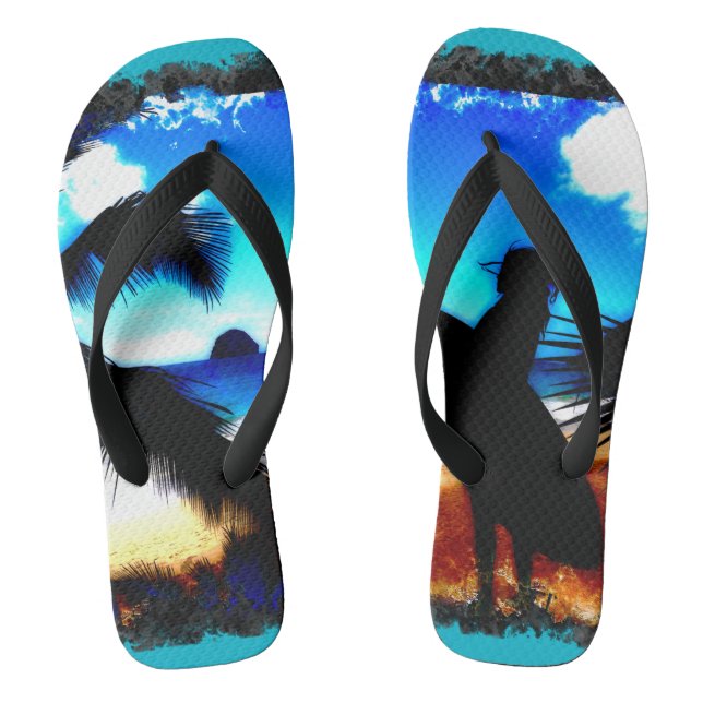 Surfing 10 Flip Flops (Footbed)