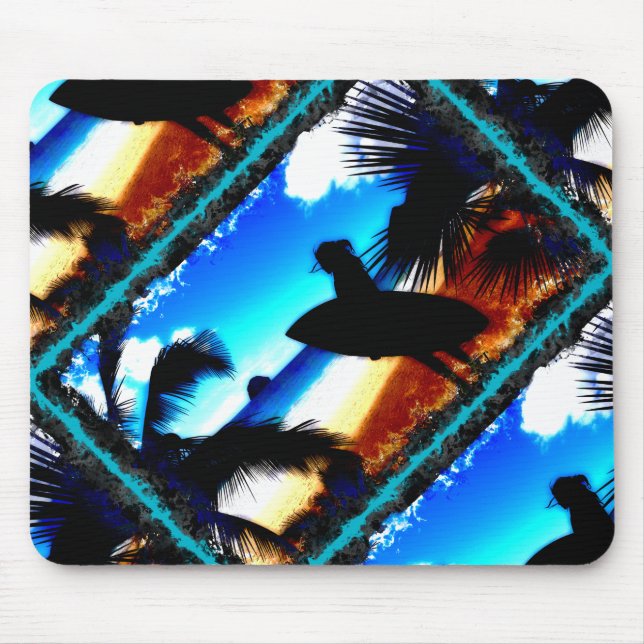 Surfing 10 Mousepad (Front)