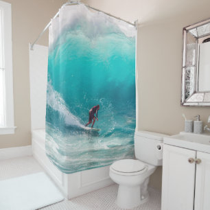 Surfing 16 Shower Curtain