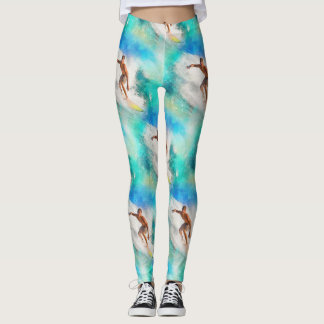 Surfing 17A-B Options Leggings