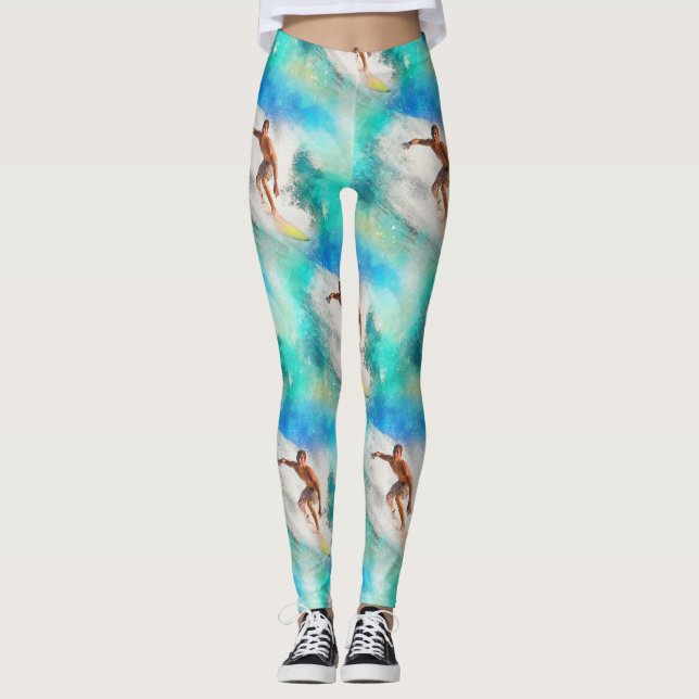 Surfing 17A-B Options Leggings (Front)