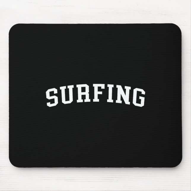 Surfing _1  mouse pad (Front)
