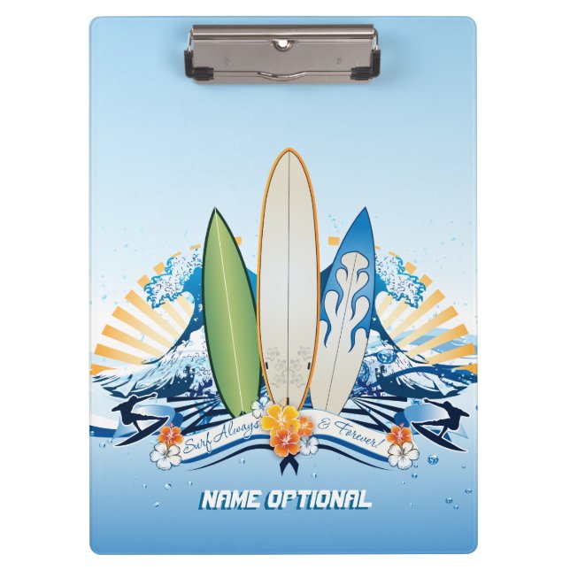 Surfing 2 clipboard (Front)