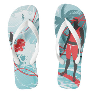 Surfing 4 Flip Flops