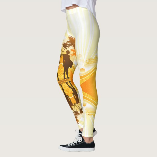 Surfing 7 Leggings (Left)