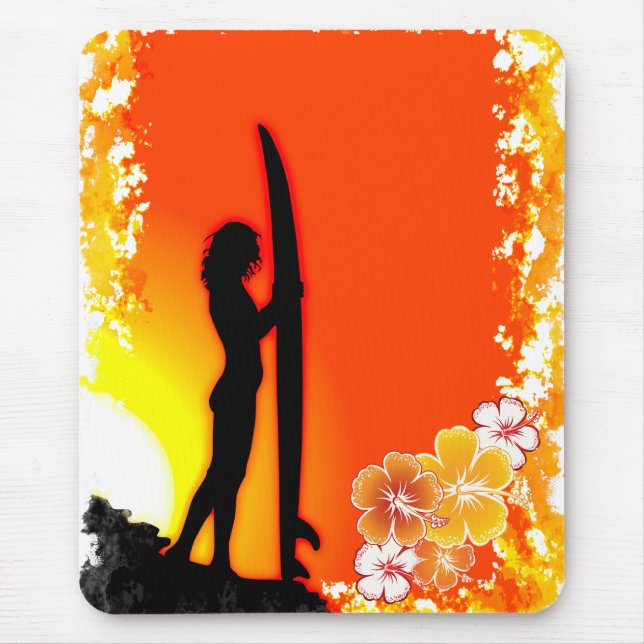 Surfing 9 Mousepad (Front)