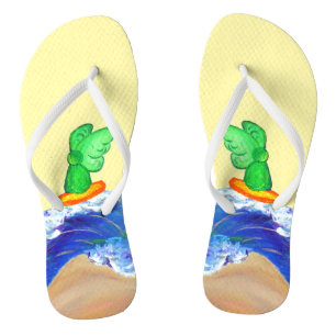 Surfing Angel, Wipe Out Cancer Flip Flops