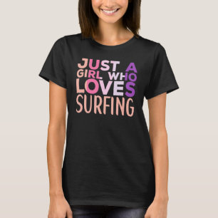 Surfing Apparel for Surfer Wave Surf for Women T-Shirt