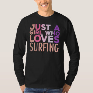 Surfing Apparel for Surfer Wave Surf for Women T-Shirt