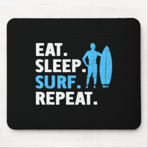 Surfing Art For Men Women Surfer Surfboard Lover S Mouse Pad