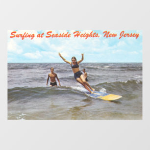 Surfing at Seaside Heights, New Jersey