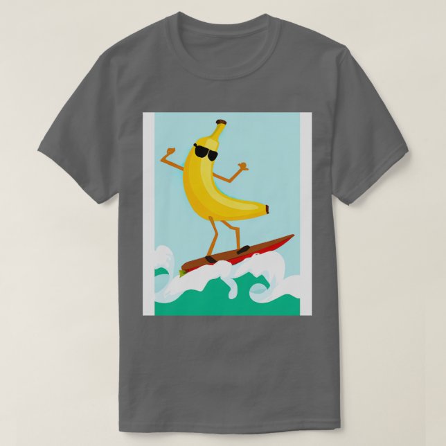 Surfing Bananna T-Shirt (Design Front)