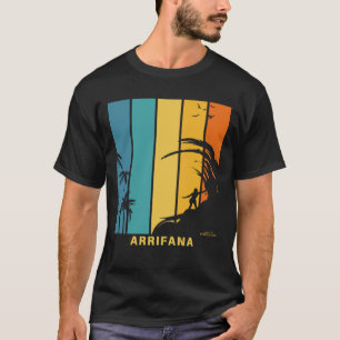 Surfing Beach Arrifana Portugal T-Shirt