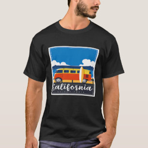 Surfing California Salmon Creek Van Life Surf Summ T-Shirt