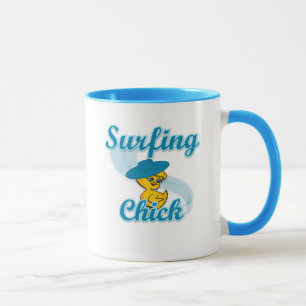 Surfing Chick #3 Mug