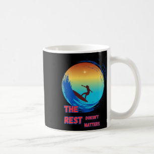 Surfing coffee mug