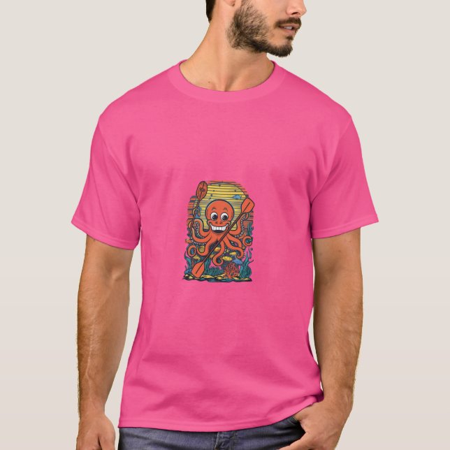 Surfing Design T-Shirt (Front)