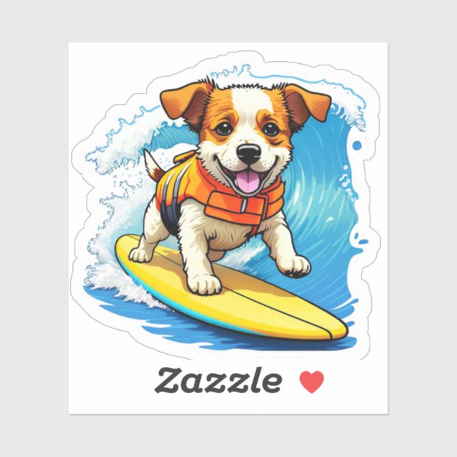 Surfing Dog (Sheet)