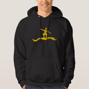 Surfing Figure - Amber Hoodie