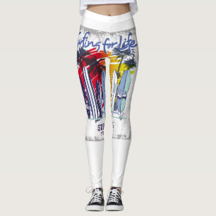 surfing for life leggings