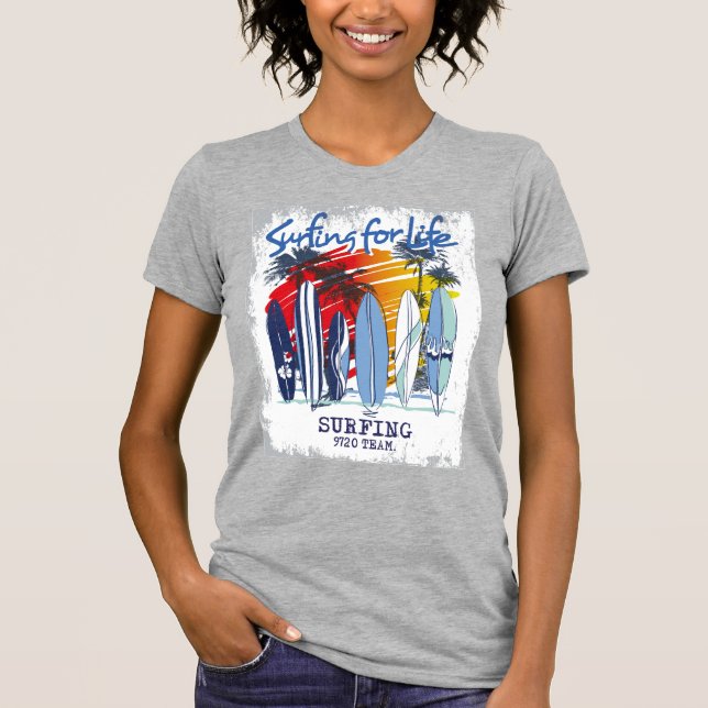 Surfing for Life T-Shirt (Front)