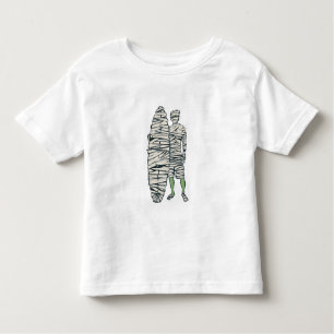 Surfing Halloween Mummy Toddler T-Shirt