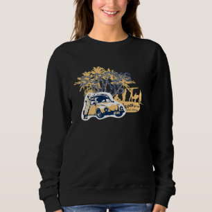 Surfing Hawaii Surfer Summer Surfboard Beetle Wome Sweatshirt