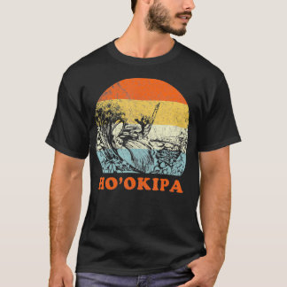 Surfing Hookipa Maui Vintage Retro Throwback T-Shirt