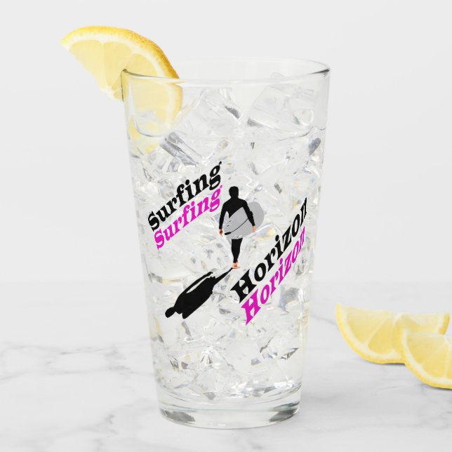 Surfing horizon  glass (Front Ice)