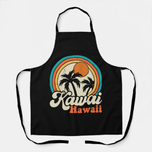 Surfing Kawaii Hawaii Apron