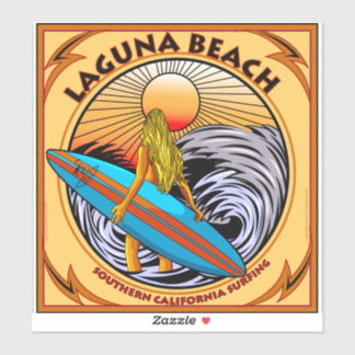 SURFING LAGUNA BEACH CALIFORNIA