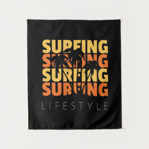 Surfing Life Style Surfing Tapestry