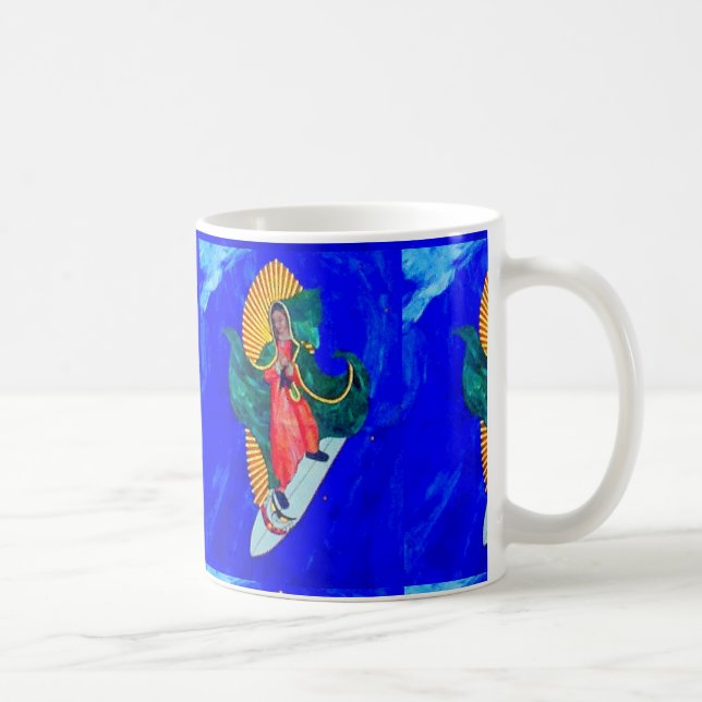 surfing nuns coffee mug (Right)