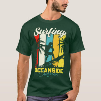 Surfing Oceanside California T-Shirt