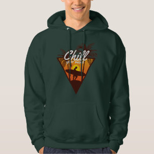 Surfing Paradise Chill Your Mind Hoodie