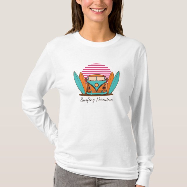 Surfing Paradise T-Shirt (Front)