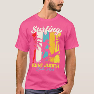 Surfing Point Judith Rhode Island T-Shirt